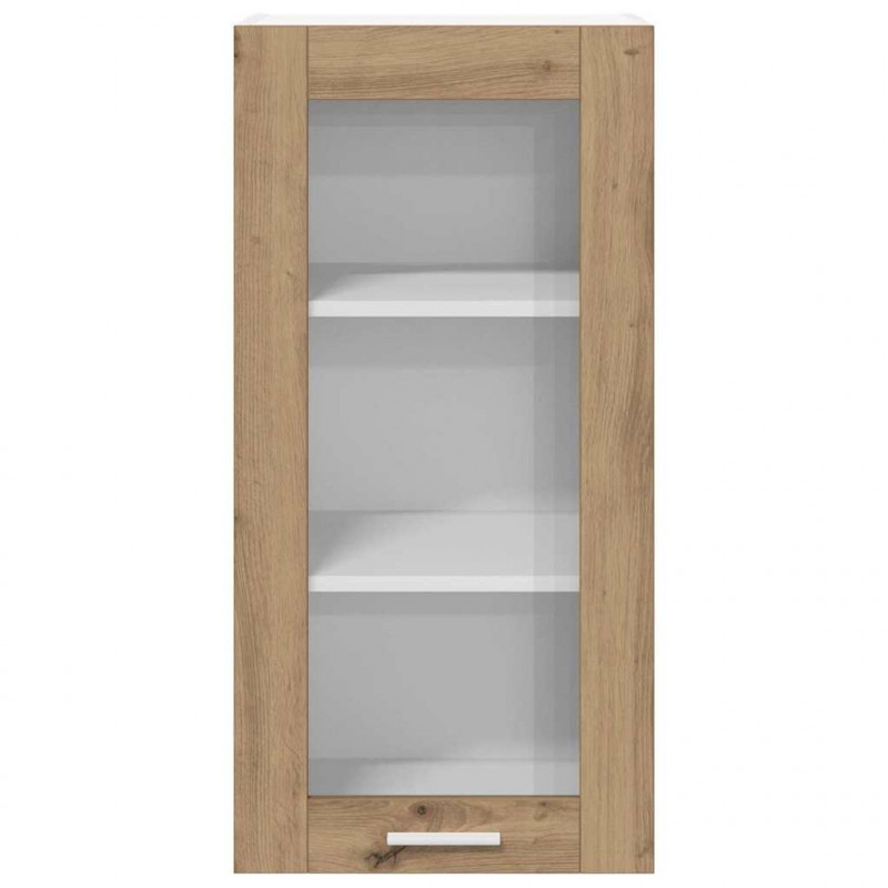 Szafka wisząca 2 pcs Dąb rzemieślniczy 40 x 31 x 80 cm
