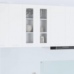 Szafka wisząca Biały 60 x 31 x 80 cm Materiał drewnopochodny