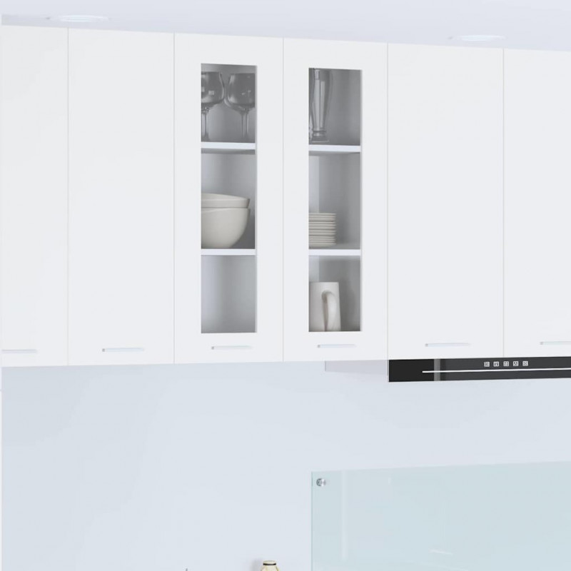 Szafka wisząca Biały 60 x 31 x 80 cm Materiał drewnopochodny
