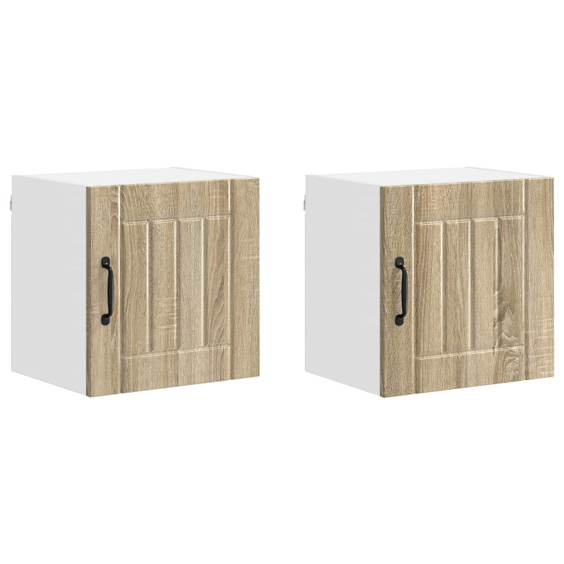 Szafka kuchenna 2 pcs Dąb Sonoma 40 x 31 x 40 cm