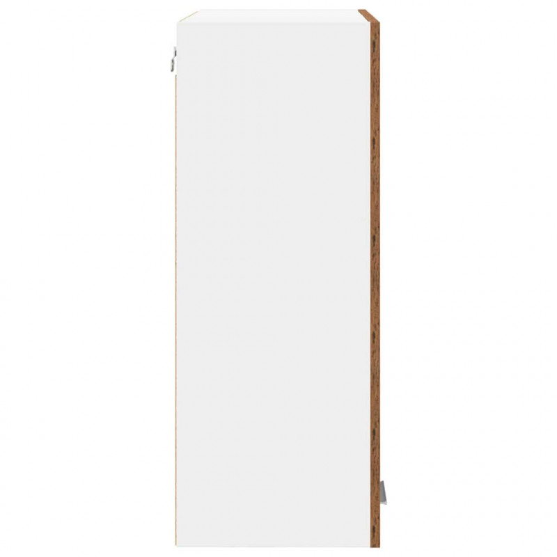 Szafka wisząca z przechowywaniem Stare drewno 60 x 31 x 80 cm