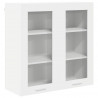 Szafka wisząca Biały 80 x 31 x 80 cm Materiał drewnopochodny