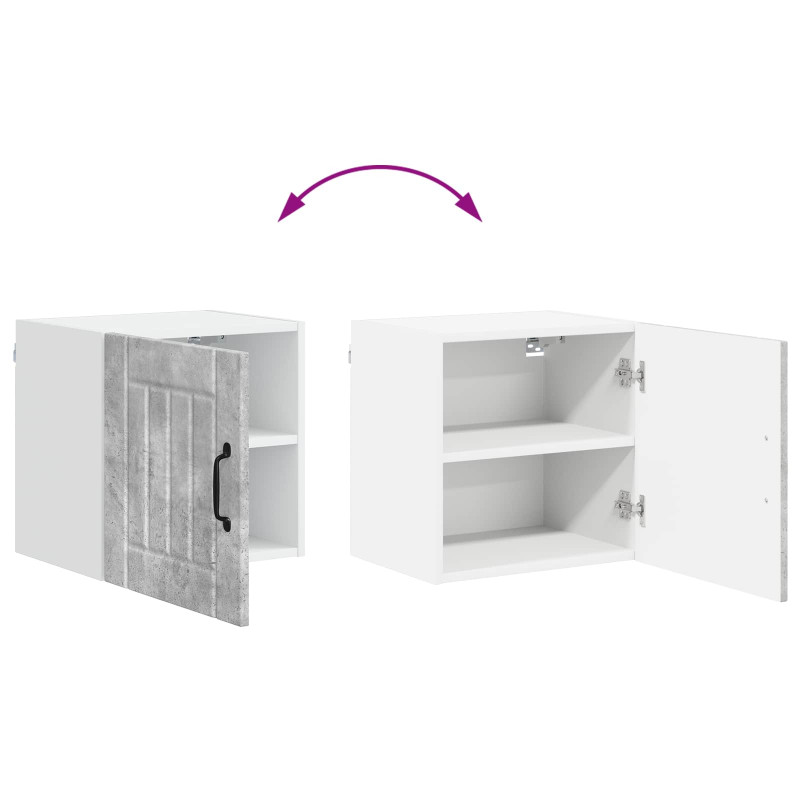 Szafka kuchenna Lucca 2 pcs Betonowy szary 40 x 31 x 40 cm