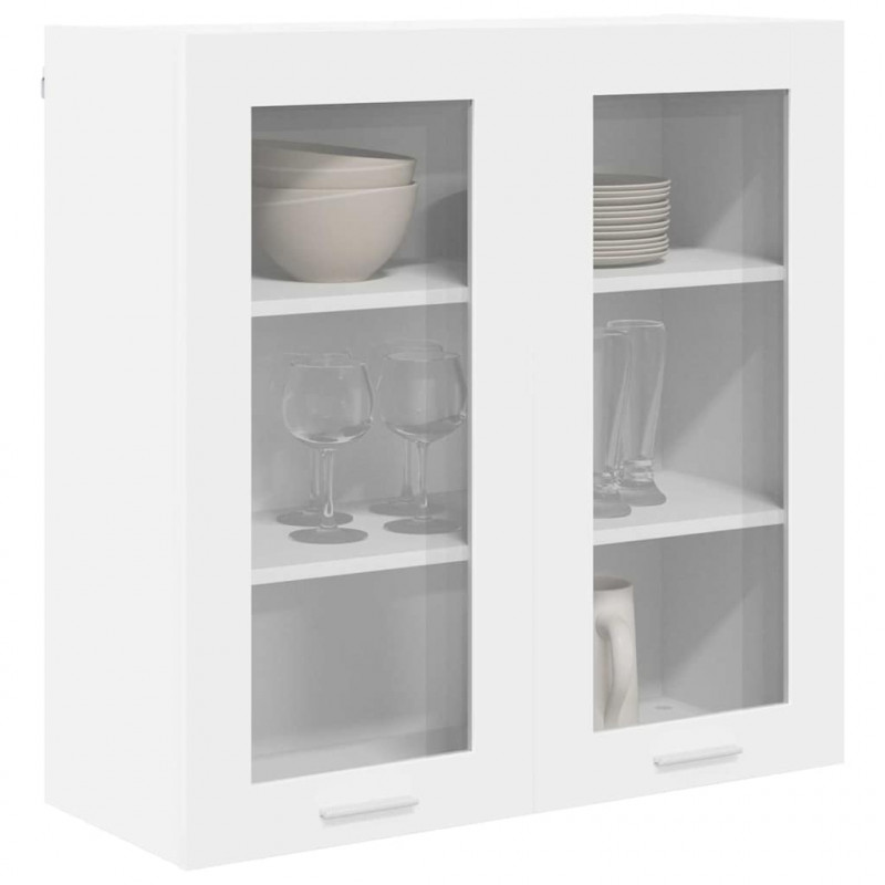 Szafka wisząca Biały 80 x 31 x 80 cm Materiał drewnopochodny