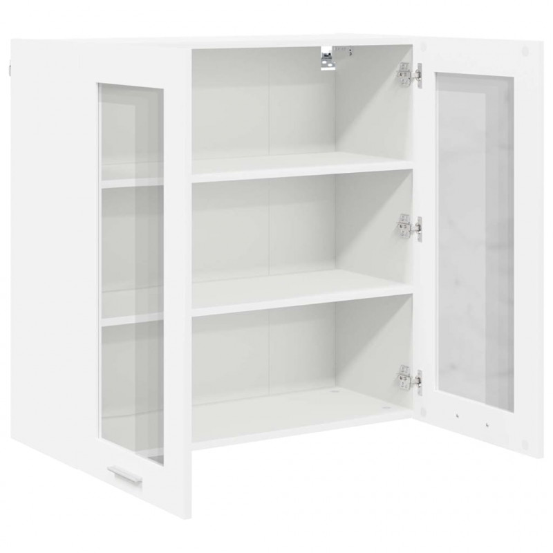 Szafka wisząca Biały 80 x 31 x 80 cm Materiał drewnopochodny