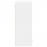 Szafka wisząca Biały 80 x 31 x 80 cm Materiał drewnopochodny