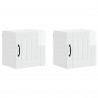 Szafka kuchenna 2 pcs Wysoki połysk biały 40 x 31 x 40 cm