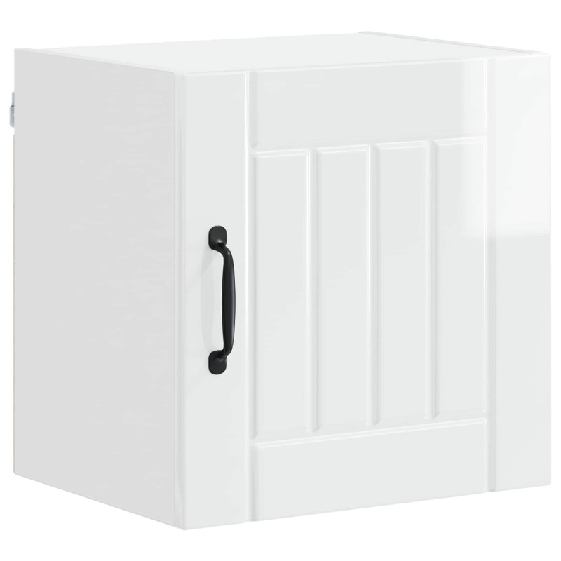 Szafka kuchenna 2 pcs Wysoki połysk biały 40 x 31 x 40 cm