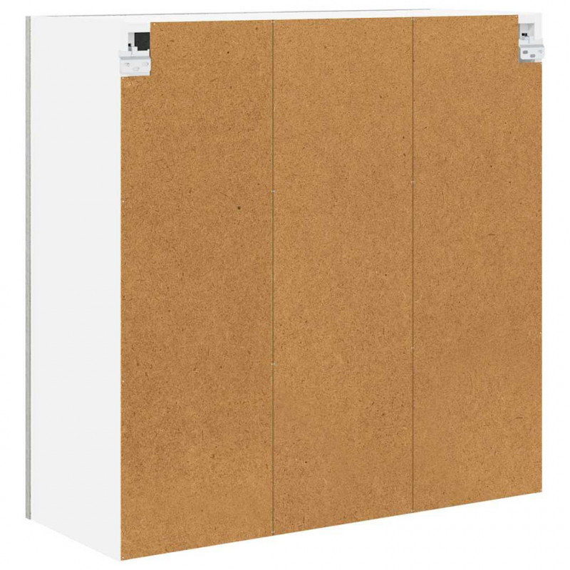 Szafka wisząca z przechowywaniem Betonowy szary 80 x 31 x 80 cm