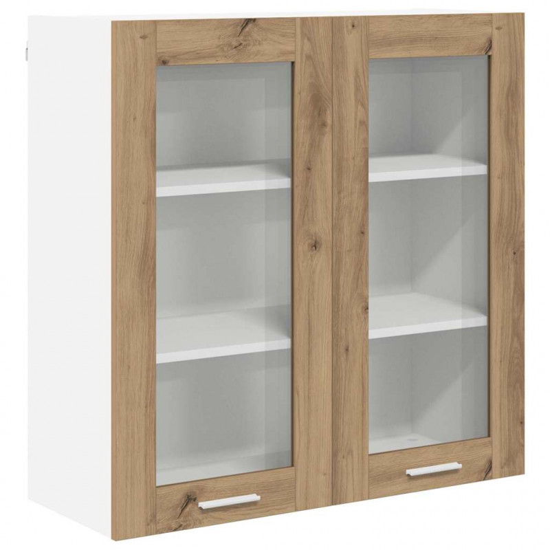 Szafka wisząca z drzwiami Dąb rzemieślniczy 80 x 31 x 80 cm