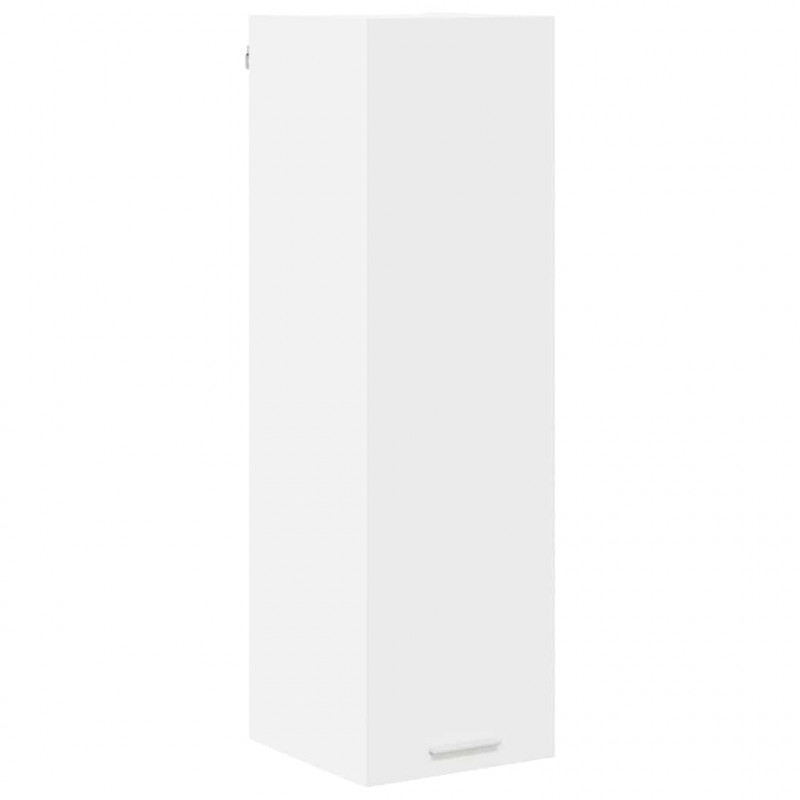 Szafka wisząca Biały 30 x 31 x 100 cm Materiał drewnopochodny