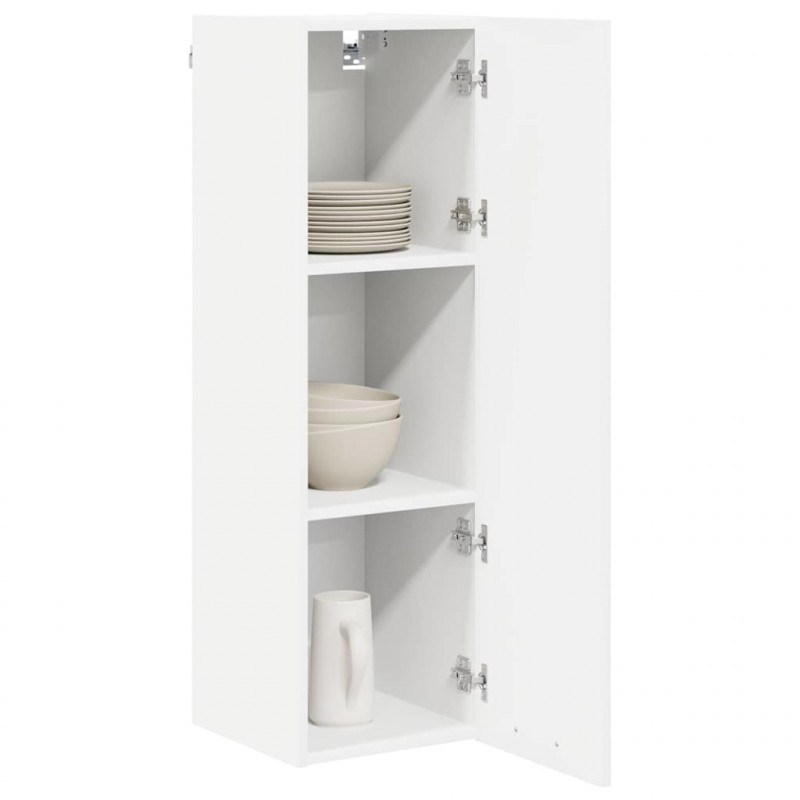Szafka wisząca Biały 30 x 31 x 100 cm Materiał drewnopochodny