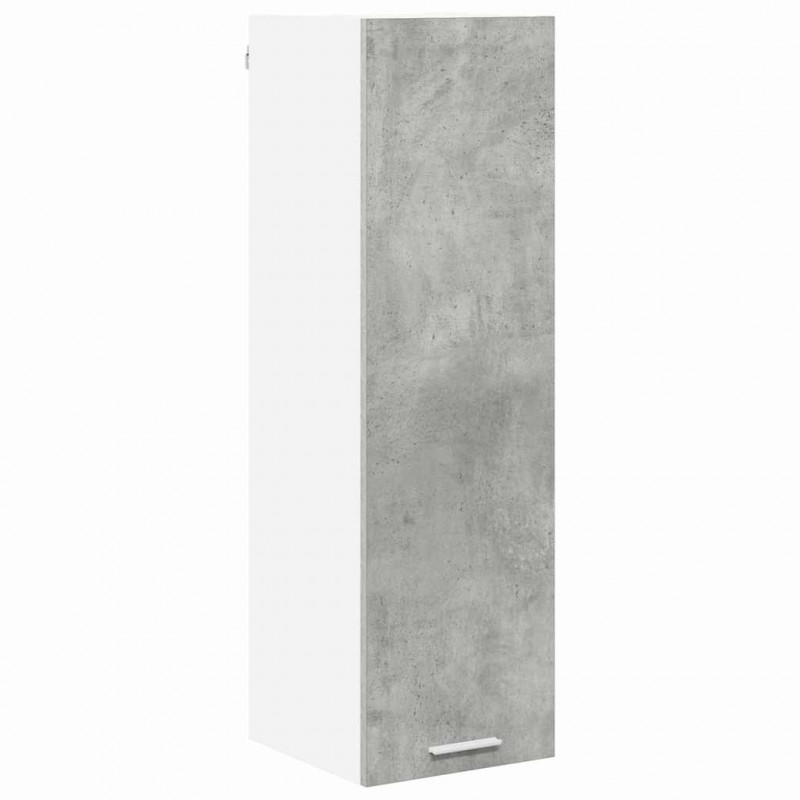 Szafka wisząca z drzwiami Betonowy szary 30 x 31 x 100 cm