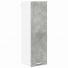 Szafka wisząca z drzwiami Betonowy szary 30 x 31 x 100 cm