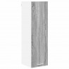 Szafka wisząca z przechowywaniem Szary Sonoma 30 x 31 x 100 cm