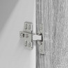 Szafka wisząca z przechowywaniem Szary Sonoma 30 x 31 x 100 cm