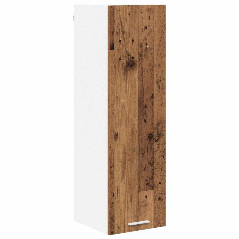 Szafka wisząca z przechowywaniem Stare drewno 30 x 31 x 100 cm