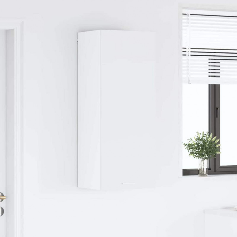 Szafka wisząca Biały 40 x 31 x 100 cm Materiał drewnopochodny