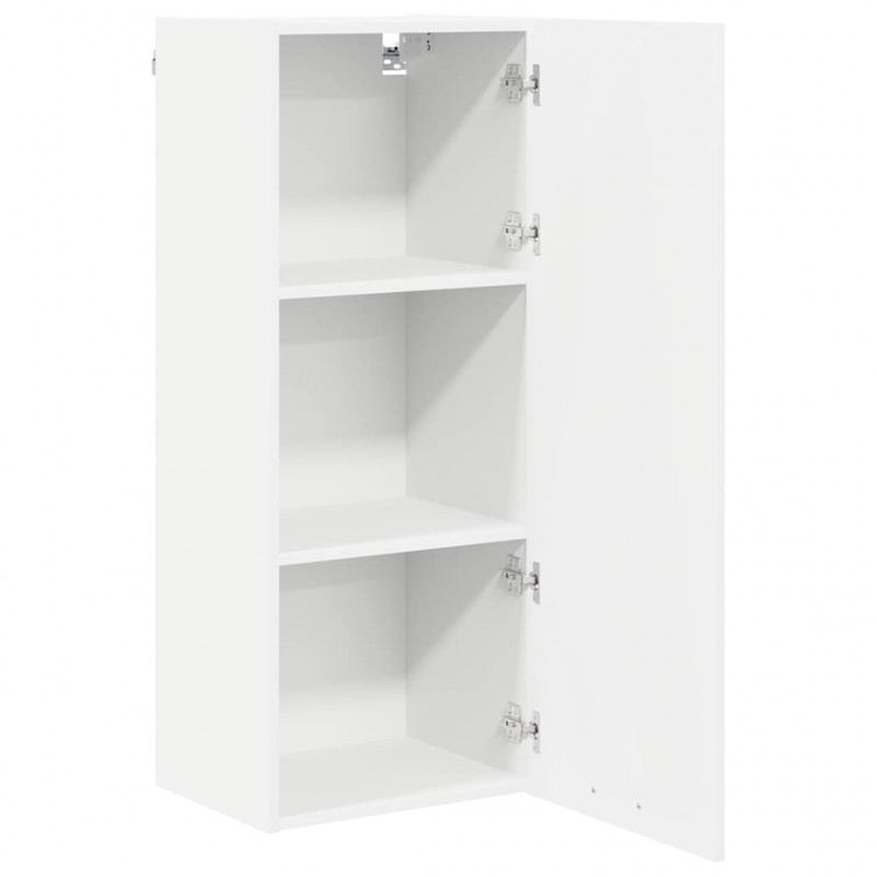 Szafka wisząca Biały 40 x 31 x 100 cm Materiał drewnopochodny