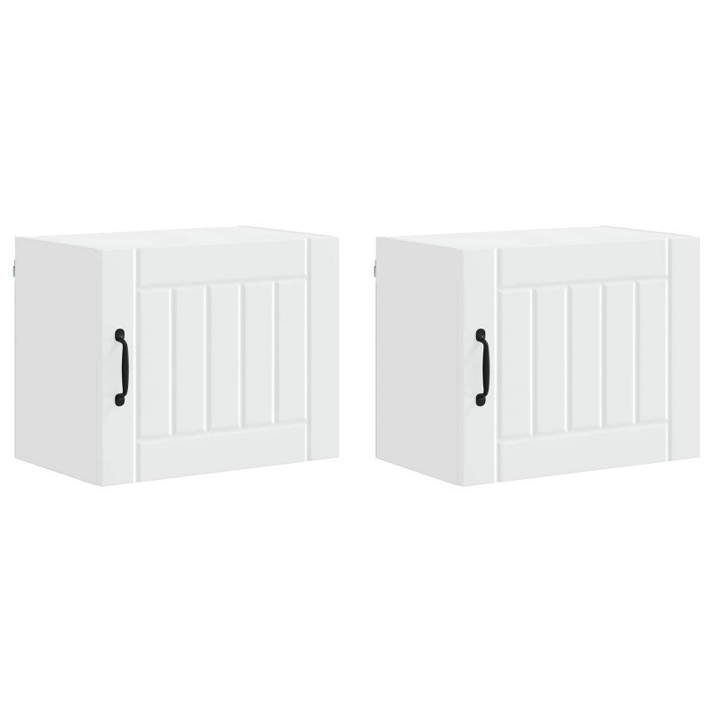 Szafka kuchenna 2 pcs Biały 50 x 31 x 40 cm