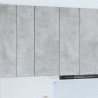 Szafka wisząca z drzwiami Riga Betonowy szary 40 x 31 x 100 cm