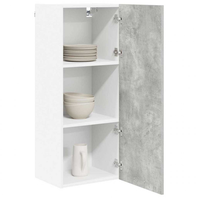 Szafka wisząca z drzwiami Riga Betonowy szary 40 x 31 x 100 cm