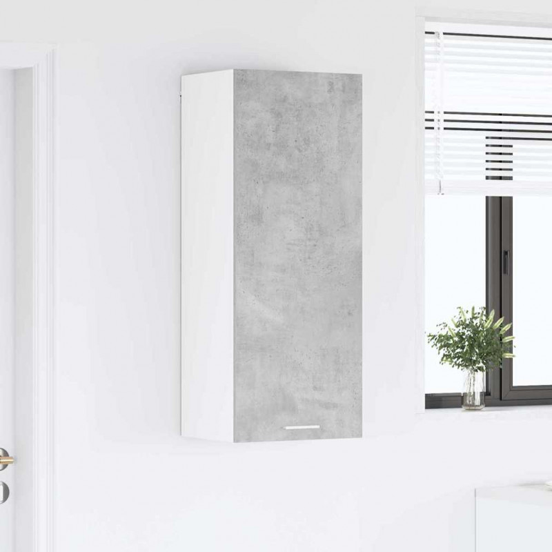 Szafka wisząca z drzwiami Riga Betonowy szary 40 x 31 x 100 cm