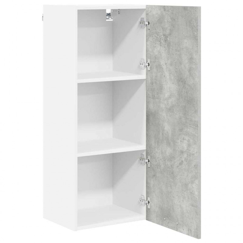 Szafka wisząca z drzwiami Riga Betonowy szary 40 x 31 x 100 cm