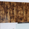 Szafka wisząca z przechowywaniem Dąb wędzony 40 x 31 x 100 cm