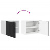 Szafka kuchenna 2 pcs Czarny 50 x 31 x 40 cm