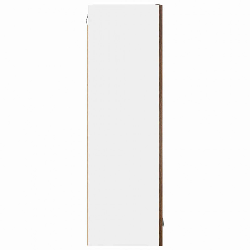 Szafka wisząca z przechowywaniem Dąb wędzony 40 x 31 x 100 cm