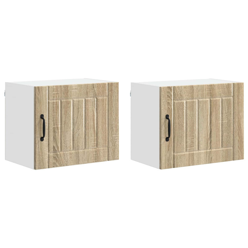 Szafka kuchenna 2 pcs Dąb Sonoma 50 x 31 x 40 cm