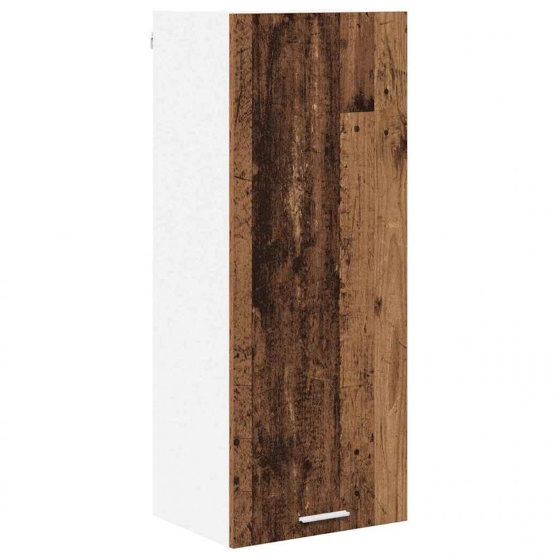 Szafka wisząca z przechowywaniem Stare drewno 40 x 31 x 100 cm