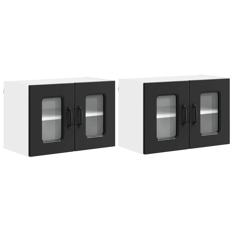 Szafka kuchenna Kalmar 2 pcs Czarny 60 x 31 x 40 cm
