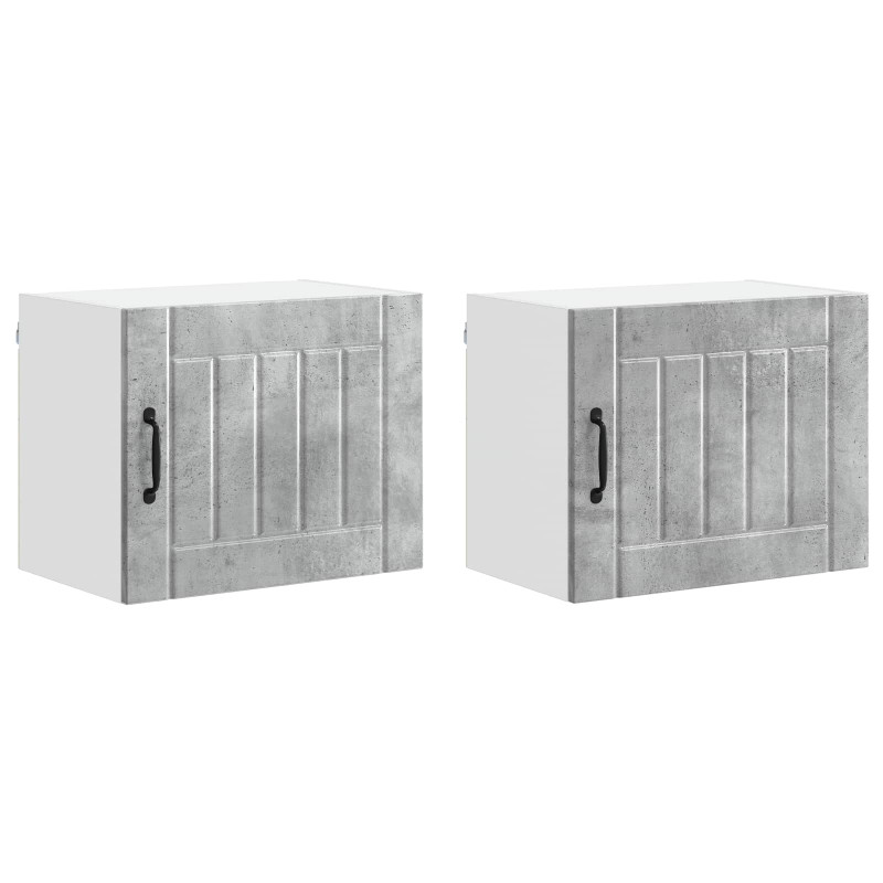 Szafka kuchenna Lucca 2 pcs Betonowy szary 50 x 31 x 40 cm