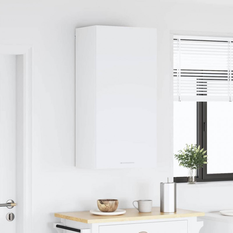 Szafka wisząca Biały 50 x 31 x 100 cm Materiał drewnopochodny