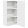 Szafka wisząca Biały 50 x 31 x 100 cm Materiał drewnopochodny