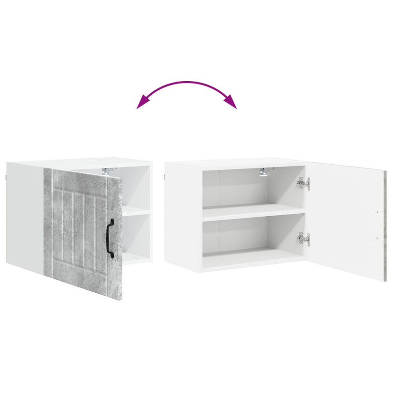 Szafka kuchenna Lucca 2 pcs Betonowy szary 50 x 31 x 40 cm