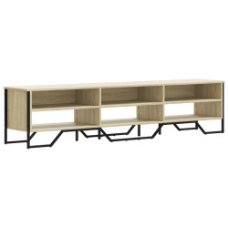 Szafka pod TV, dąb sonoma, 180x34x41 cm materiał drewnopochodny