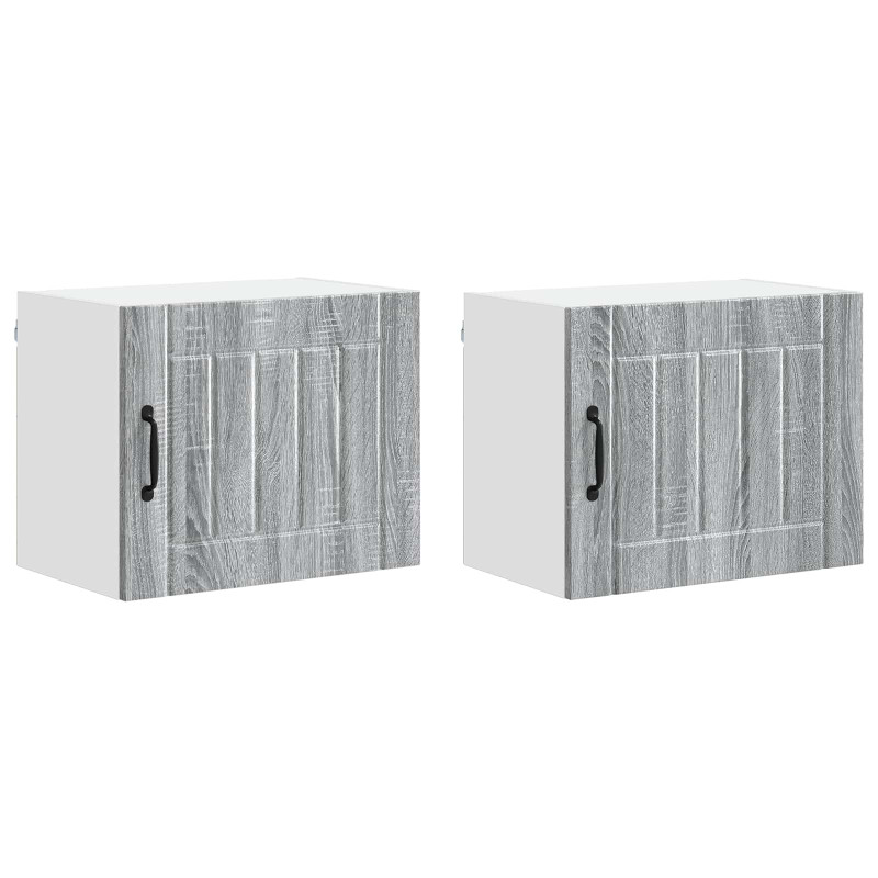 Szafka kuchenna 2 pcs Szary Sonoma 50 x 31 x 40 cm