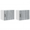 Szafka kuchenna 2 pcs Szary Sonoma 50 x 31 x 40 cm