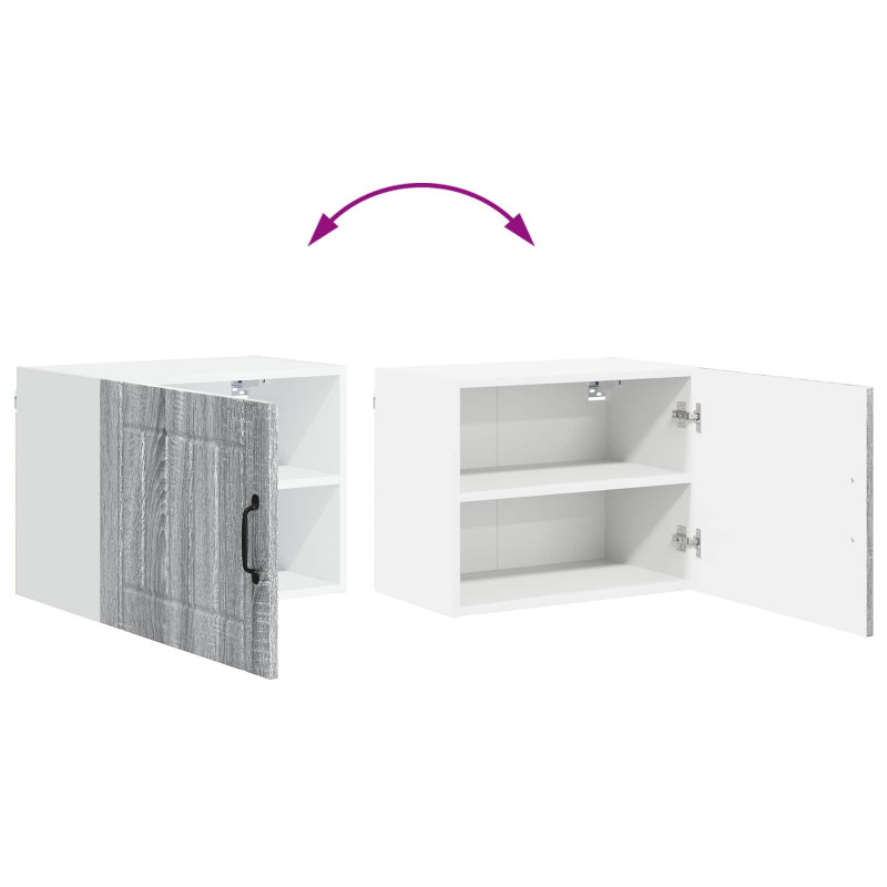 Szafka kuchenna 2 pcs Szary Sonoma 50 x 31 x 40 cm