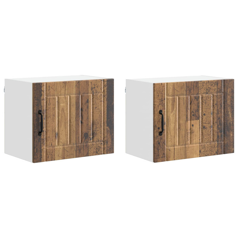 Szafka kuchenna 2 pcs Stare drewno 50 x 31 x 40 cm
