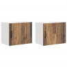 Szafka kuchenna 2 pcs Stare drewno 50 x 31 x 40 cm