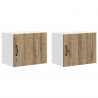 Szafka kuchenna 2 pcs Dąb rzemieślniczy 50 x 31 x 40 cm