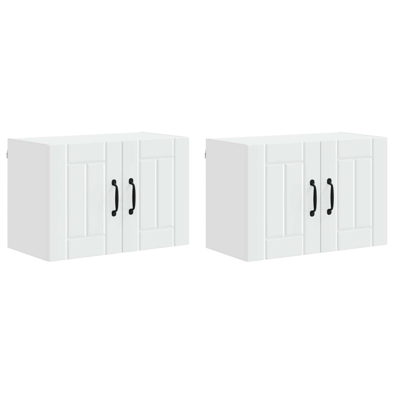 Szafka kuchenna 2 pcs Biały 60 x 31 x 40 cm