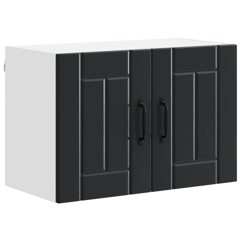 Szafka kuchenna 2 pcs Czarny 60 x 31 x 40 cm