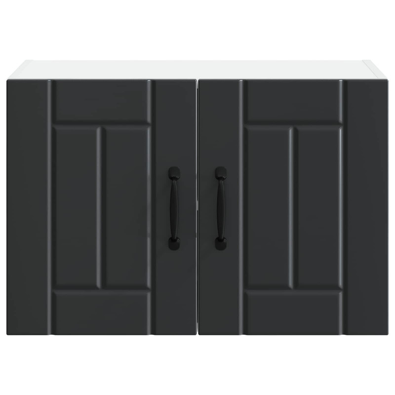 Szafka kuchenna 2 pcs Czarny 60 x 31 x 40 cm