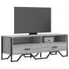 Szafka pod TV, szary dąb sonoma, 122x34x41 cm