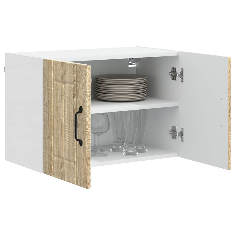 Szafki kuchenne naścienne 2 pcs Dąb Sonoma 60 x 31 x 40 cm